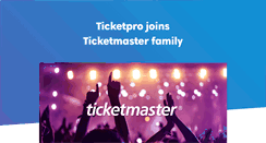 Desktop Screenshot of m.ticketpro.cz